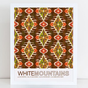 White Mountains Reiseplakat