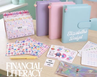 High school graduation gifts for girls money management binder budget planner cash envelope system financial literacy starter kit for teen