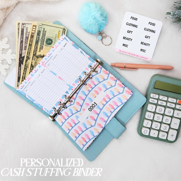 Cash Stuffing Binder Budget Starter Kit Adulting Gift Young Adults Learn Money Management System First Budget Binder Graduation Envelope