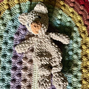 Crochet Lovey Bear
