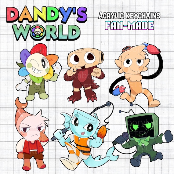 ダンディーズワールド エポキシアクリルチャームキーホルダー