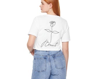 Minimalistisches JGA T-Shirt Braut, Hochzeitsgeschenk für Bräute, Team Braut T-Shirt, Junggesellinnenabschied-Shirt, Geschenk Verlobung