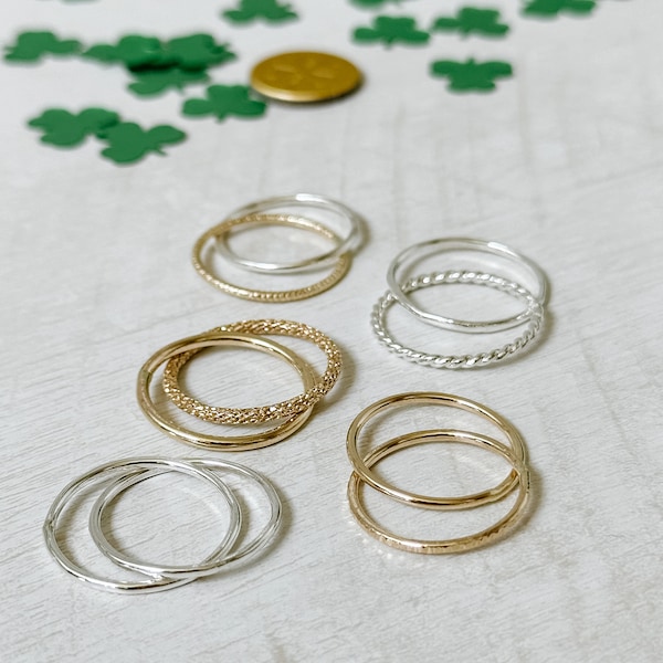 Duet Stacking Rings - BAND #2