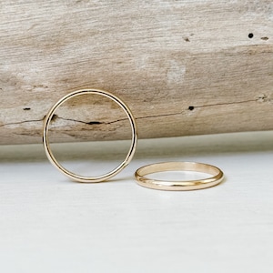 Half Round Stacking Ring