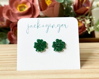 Glitter Shamrocks