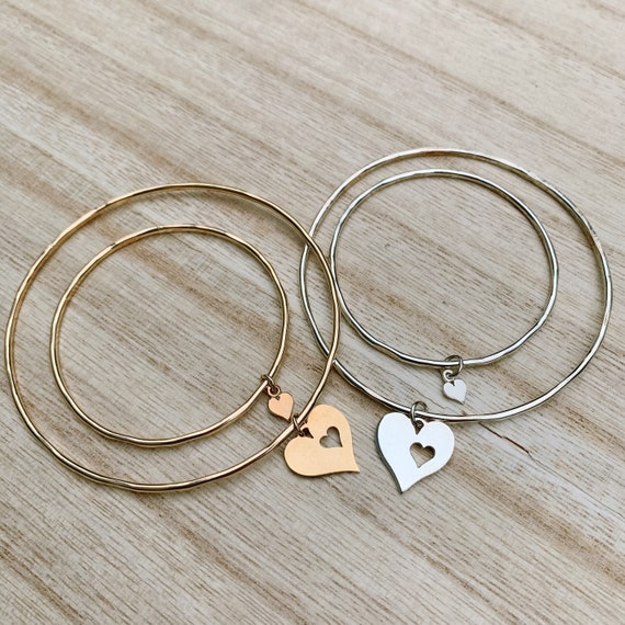 Mommy and Me Bangle Set Etsy