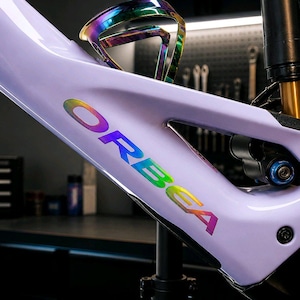 Orbea Logo Overlay Sticker | Passend für Wild, Rise, Orca, Oiz und Terra | Frame Decal Kit | MTB & E-Bike Aufkleber