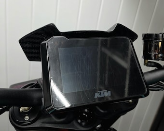 KTM 1290 Super Duke R Dashboard Screen Protector | Pre-Cut TPU PPF | Tft Display Protection Film | Anti Scratch | Crystal Clear