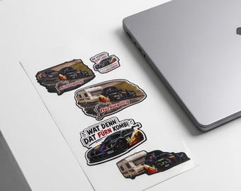 Funny Nürburgring Sticker Bundle | Motorsport Sticker Set | Nordschleife Stickers | Trackday Decals | Premium Car Stickers | Gift