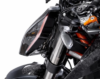 KTM Sticker 1290 Superduke R 3.0 (2020-2025) - passgenauer Scheinwerfer (Seiten) Aufkleber, Headlight Decal , Custom KTM Aufkleber