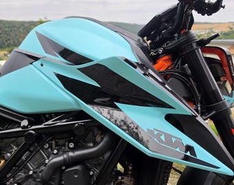 KTM 1290 Super Duke R Tank Decals (2020-2025) | Custom R Sticker Set | Premium Motorcycle Graphics | Personalized KTM Decals | UV resistant