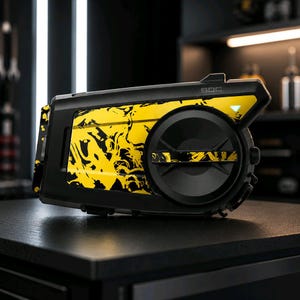 SENA 50C Custom Volledige Cover Skin | Gepersonaliseerde Motorfiets Intercom Cover | Premium Motorfiets Design | Custom Sena Wrap |