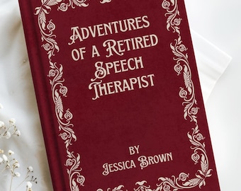 Personalized Journal for Retiring Speech Therapist, Retirement Gifts for Language Pathologist, Gift Idea for Retiring Speech Pathologist