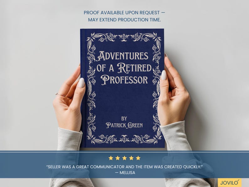 Personalized Journal for Retiring Professor, Retirement Gifts for Professors, Unique Gift Idea for Retiring College Professor from Students Bild 8
