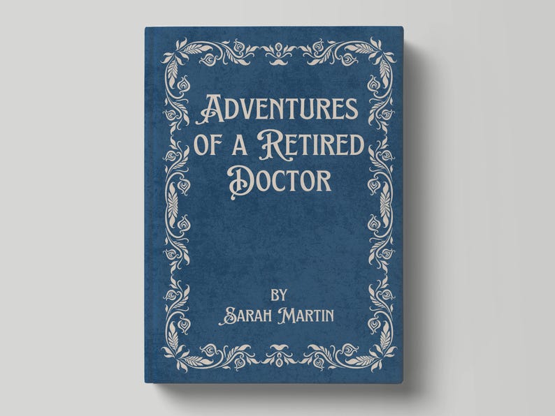 Personalized Retirement Book Gift for Doctor, Custom Journal for Retiring Doctor, Hardcover Memory Notebook, Medical Career Keepsake image 1
