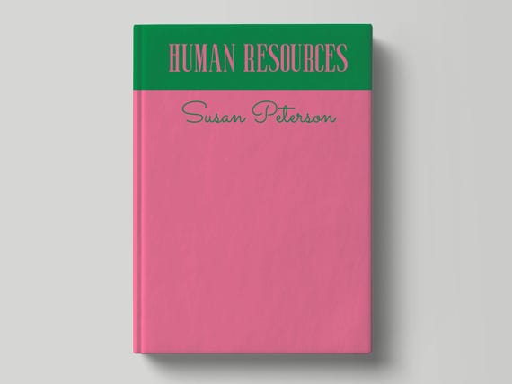 Personalized Human Resources Notebook, HR Manager Journal, Custom Office Gift for Human Resource Manager, Coworker Gifts for HR Department
