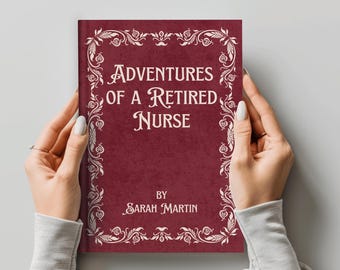Personalized Nurse Retirement Gifts, Retiring Nurse Journal, Retirement Gift for Nurse, Nurse Farewell Gift, Retired Nurse Keepsake Book