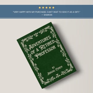 Personalized Journal for Retiring Professor, Retirement Gifts for Professors, Unique Gift Idea for Retiring College Professor from Students Bild 6