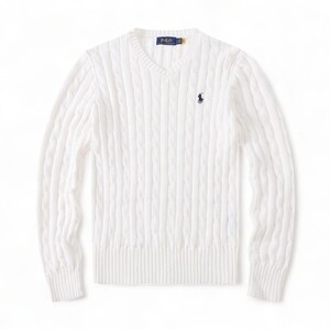Ralph Lauren Cable Knit Sweater Smart Gift Warm Round Neck Inspired Long Sleeved Jumper Men's Women's V Neck Or Round Neck Him And Her zdjęcie 9