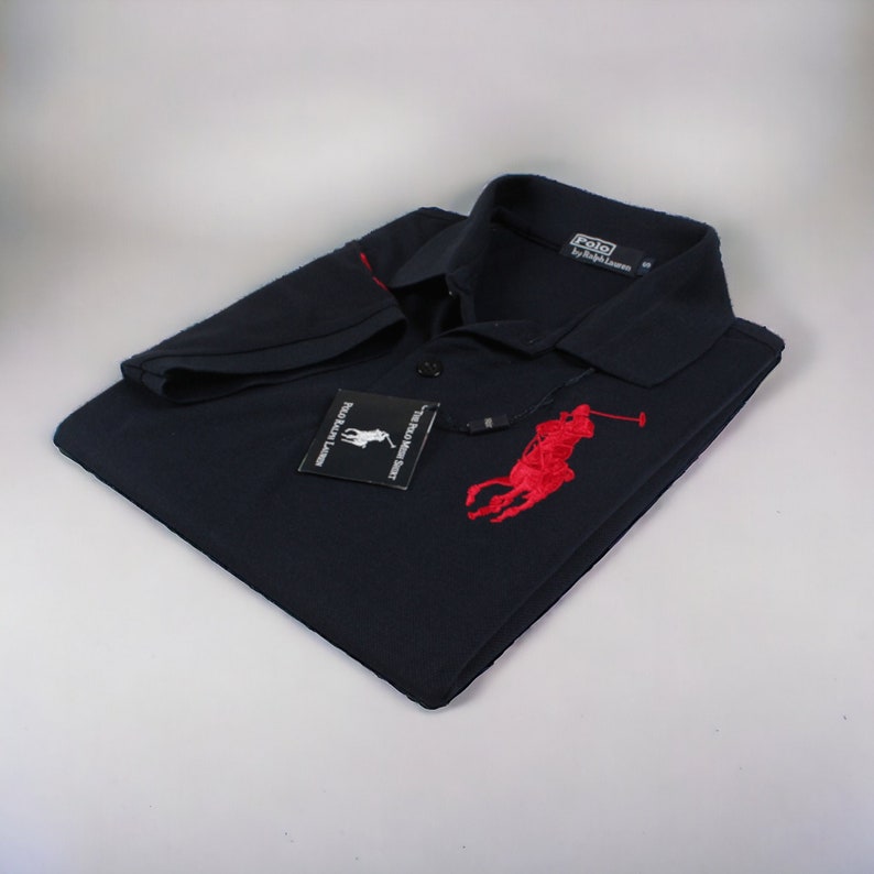 Ralph Lauren Mens Polo Logo Embroidered Short Sleeve Summer T-Shirt zdjęcie 6