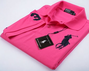 Ralph Lauren Herren Polo-Logo besticktes Kurzarm-Sommer-T-Shirt