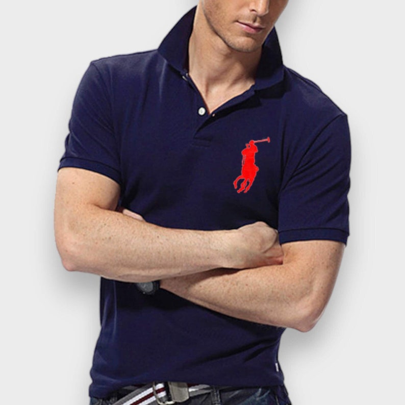 Ralph Lauren Mens Polo Logo Embroidered Short Sleeve Summer T-Shirt zdjęcie 2