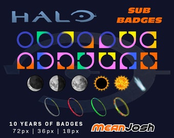 Insignias y bits secundarios clasificados de OG Halo - 10 AÑOS