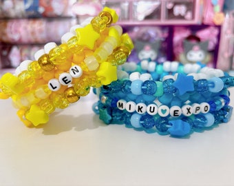 Hatsune Miku Kandi rotator cuff (small) Miku expo bracelet