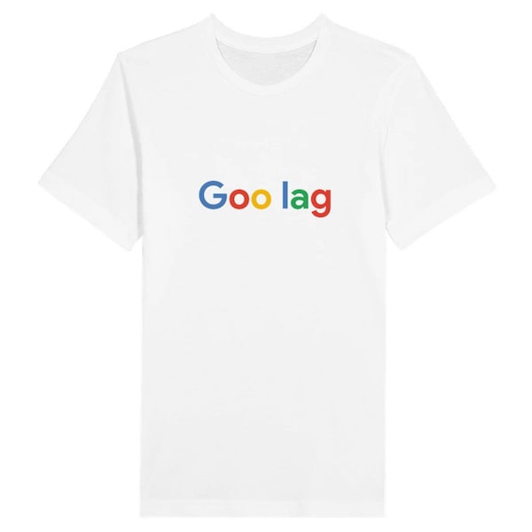 Goo lag T-shirt google meme funny parody font font goolag gulag cult of death cow