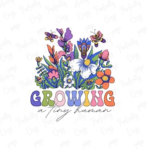 Growing a tiny human png, png design, baby announcement, pregnancy announcement, baby, pregnant, png download, sublimation, heat transfers,