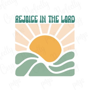 Rejoice Transparent Rejoice in the Lord, Png Design, Png Download, Transparent Design ...
