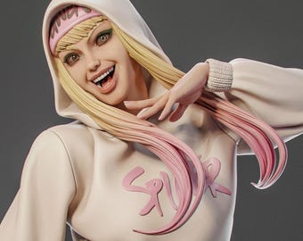Gwen Stacy - 3D printed resin figure kit for assembly and painting - Fan Art