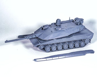 Panther KF51 MGCS - Prototipo de vehículo militar en miniatura impresión 3D para wargames disponible en 28mm, HO, 20mm y 15mm