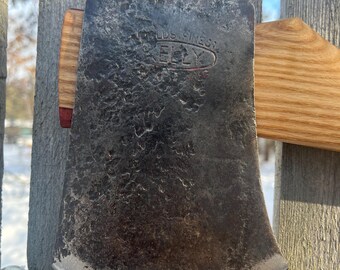 Tasmanian axe on custom handle