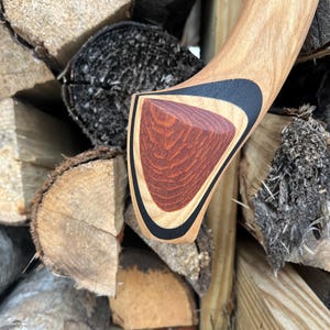 Vintage axe with custom handle