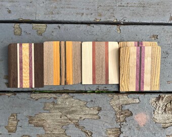 Custom laminated axe wedges