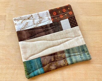 Nuevo: posavasos de otoño, posavasos de color crema y marrón, tapete para taza