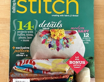 Revista Stitch o Revista Modern Patchwork