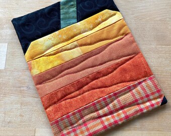 NUEVO - Posavasos de café con forma de calabaza, negro, naranja, acolchado con patchwork o tapete para taza