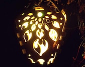 Leaf Wings - Topaz Outdoor Lantern