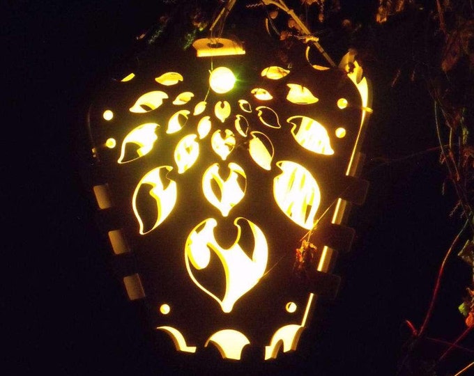 Leaf Wings - Topaz Outdoor Lantern