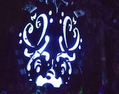 Bass Heart Pirate - Topaz Outdoor Lantern