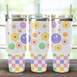 Cute 40oz Glass Tumblers - Etsy