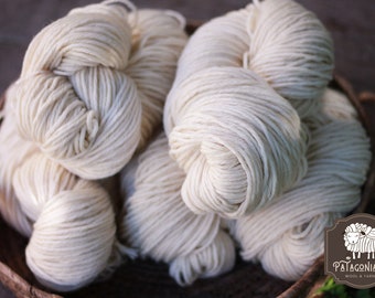 Worsted Merino Patagonian Sheep Yarn Natural Wool Colors, Ultra Soft 150g Worsted Skeins Luxury Yarns| Ideal for Knitting and Crocheting