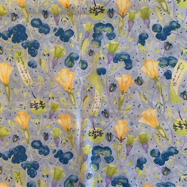 Kumiko Sudo Spring Breeze Cotton Fabric In The Beginning 2009 Asian Theme