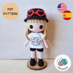 Taylor "22" Version - Pattern PDF Amigurumi English/Español - Archivo Digital