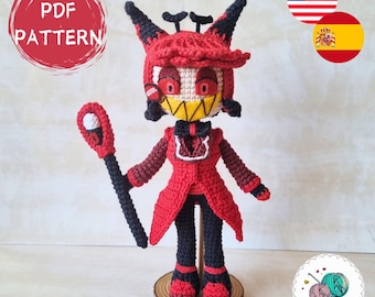 Alastor Amigurumi Patroon PDF Amigurumi Haakwerk Engels / Spaans - Digitaal Bestand