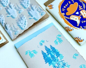 Assorted Occasional Austin Related Cards (8pcs)
