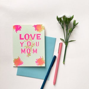 Love You Mom Notecard image 1