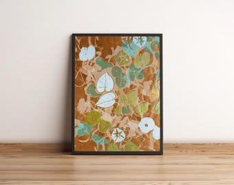 MORNING GLORY PRINT 18 x24  unframed limited edition)